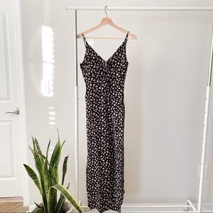 TOPSHOP • floral tie back jumpsuit